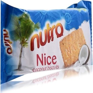 Nutro Nice Coconut Biscuit 50Gm, 48 Pieces Per Carton